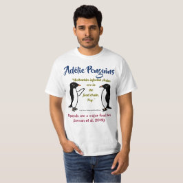 Camiseta Adélie Penguins por RoseWrites