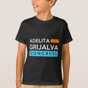 Camiseta Adelita Grijalva Para Congresso Arizona Az-07 2025