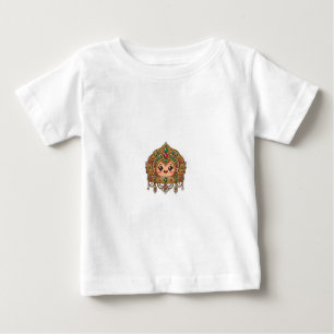 Camiseta Adesivo da Coroa Nupcial Marroquina Kawaii Fofa