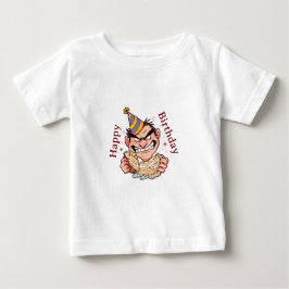 Camiseta Adesivo de Aniversário Divertido