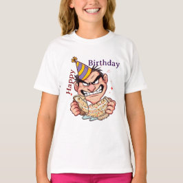 Camiseta Adesivo de Aniversário Engraçado