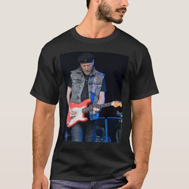 Camiseta Adesivo de Cantor Richard Thompson (Frente)