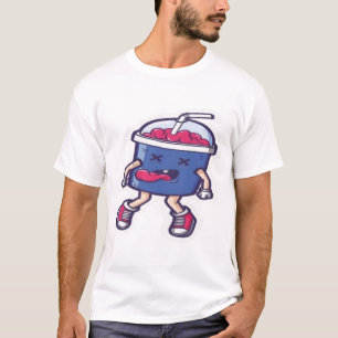 Camiseta Adesivo de carro de desenho animado tontura vinil 