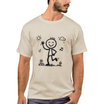 Adesivo de desenho animado fofo desenhado à mão