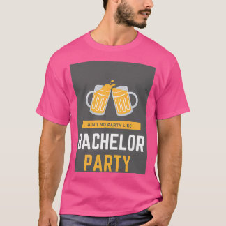 Camiseta Adesivo de despedida de solteiro