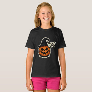 Camiseta Adesivo de Halloween Engraçado e Assustador