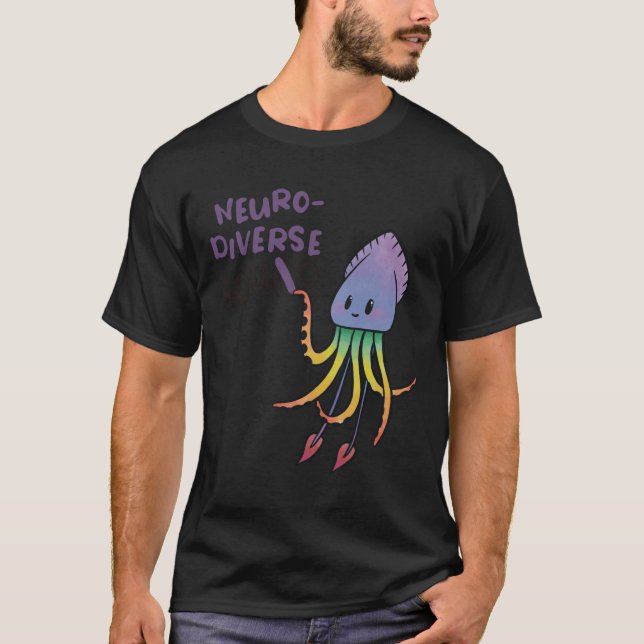Camiseta Adesivo de Lula Neurodiversa (Frente)