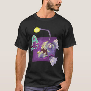 Camiseta Adesivo de Monstro (conjunto Deepsea: Peixe-Pescad