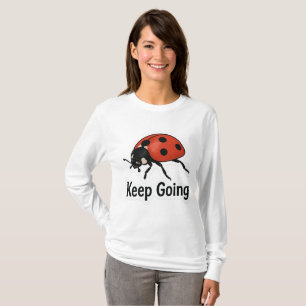 Camiseta Adesivo de Motivação Ladybug