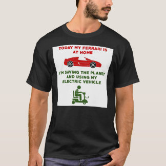 Camiseta Adesivo de Patinete de mobilidade engraçado.png