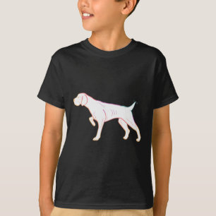 Camiseta Adesivo de ponteiro curto alemão