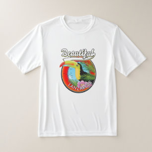 Camiseta Adesivo de viagem para a bela Lanzarote.