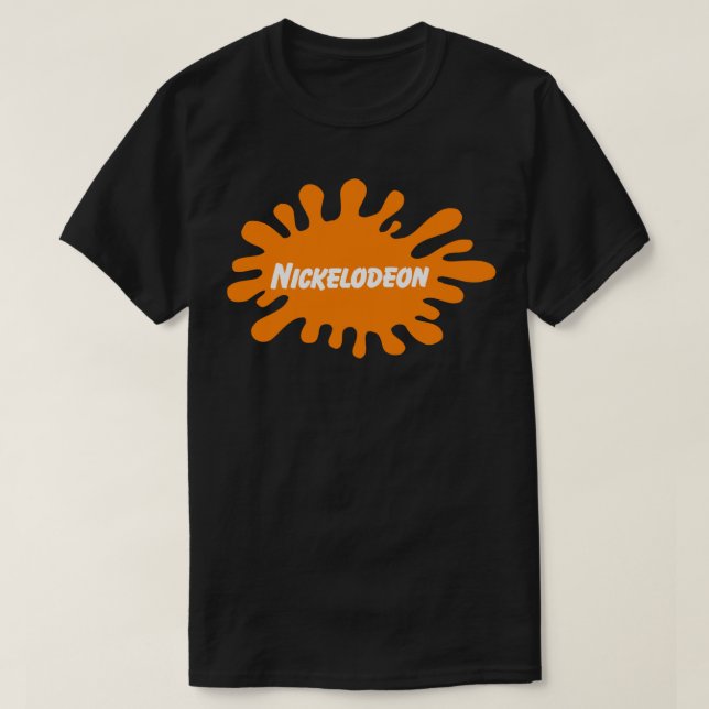 Camiseta Adesivo do logótipo Nickelodeon (Frente do Design)
