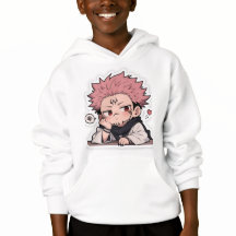 Adesivo do Rei Fofo Chibi Emburrado - Cabelo Rosa