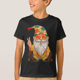 Camiseta Adesivo engraçado de Gnome Paz Sinal Gnomos Amante