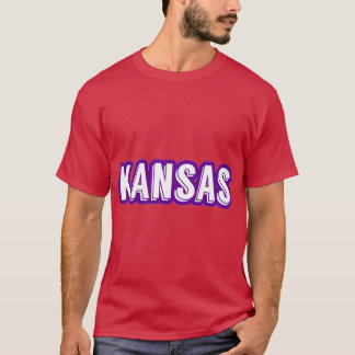 Camiseta Adesivo Kansas Oversized