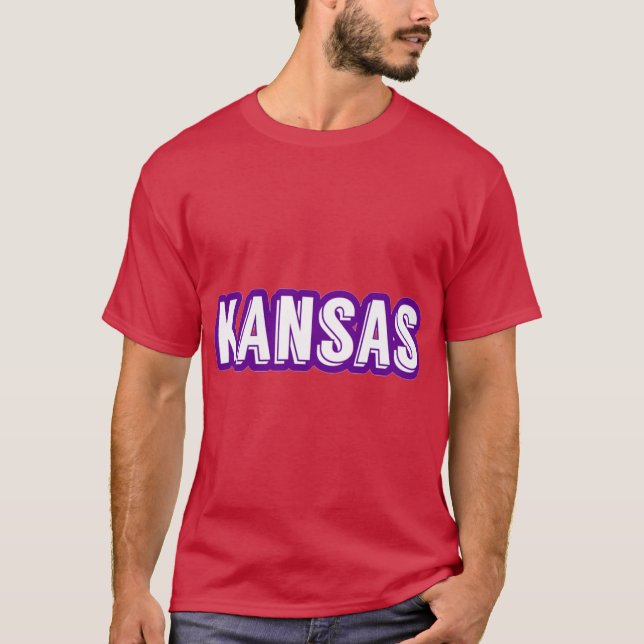 Camiseta Adesivo Kansas Oversized (Frente)