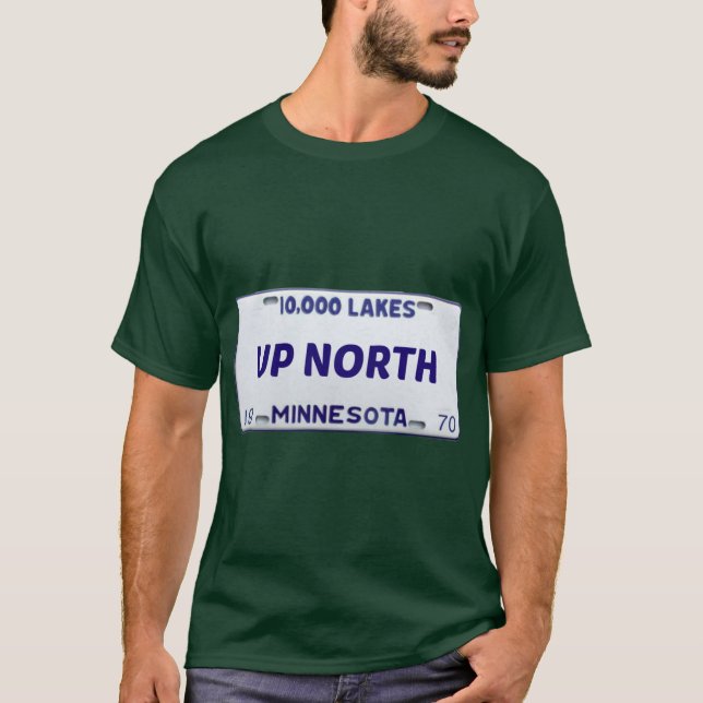 Camiseta Adesivo Minnesota Up North (Frente)