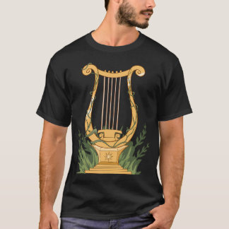 Camiseta Adesivo Mitologia Grega Lira de Apolo