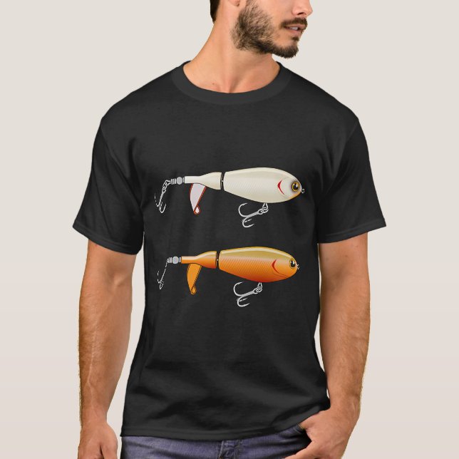 Camiseta Adesivos de pesca Whopper Propbait 01 (Frente)