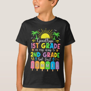 Camiseta Adeus, 1 rua No Meu Caminho Para segundo Grau Mas 