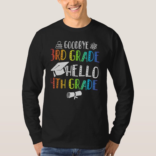 Camiseta Adeus 3º ano Alô 4º ano (Frente)