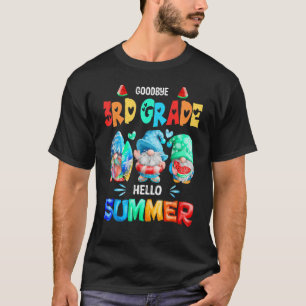 Camiseta Adeus, 3º ano, Alô, Verão do último dia de escola