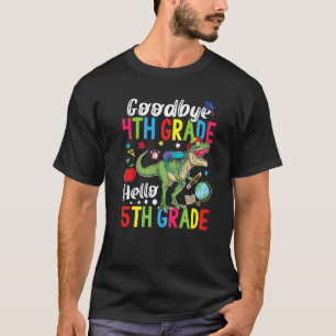 Camiseta Adeus 4º ano de Alô, 5 Dinossauro Último Da