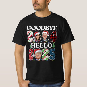 Camiseta Adeus Biden Harris 2024 Olá Trump 2025