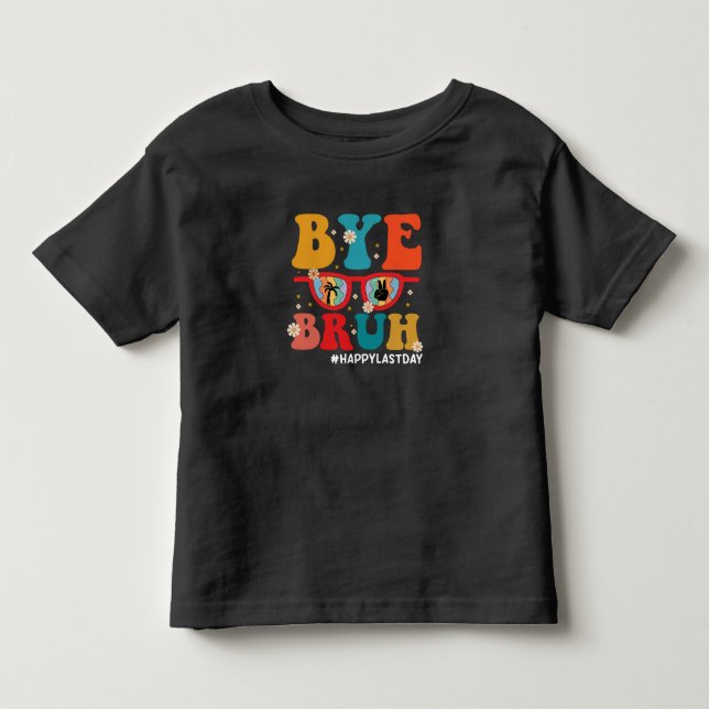 Camiseta Adeus Bruh Professor Feliz Dia Passado da Escola V (Frente)