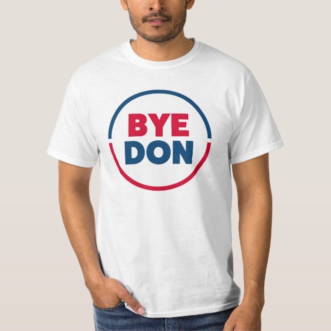 Camiseta Adeus, Bye Donald Trump - Joe Biden 2020 (Frente)