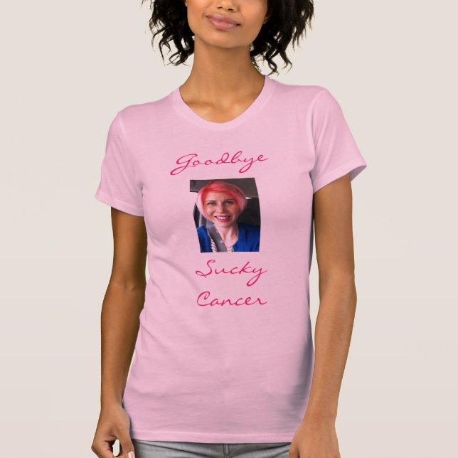 Camiseta Adeus cancer de Sucky (Frente)