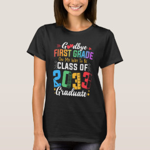 Camiseta Adeus Classe 1rua De 2033 Formando Alô segundo Gra