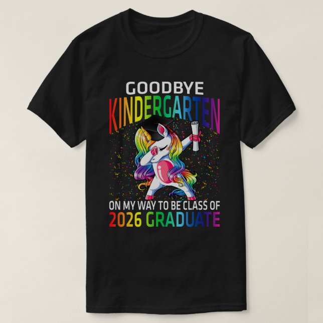 Camiseta Adeus Classe De Jardim De Infância De 2026, Forman (Frente do Design)