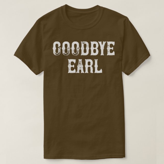 Camiseta Adeus Earl, Design do concerto musical country (Frente do Design)