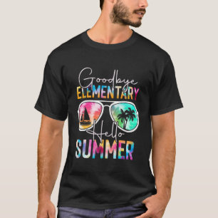 Camiseta Adeus Elementar Olá Verão do Dia Passado