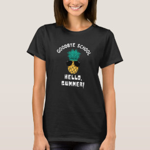 Camiseta Adeus Escola Alô Verão Último Dia de Pinto Escolar