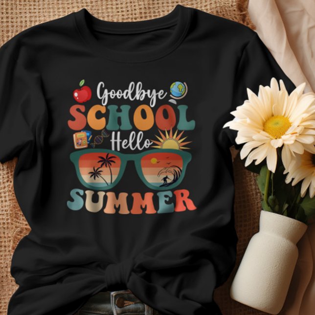 Camiseta Adeus Escola Olá Verão (Criador carregado)