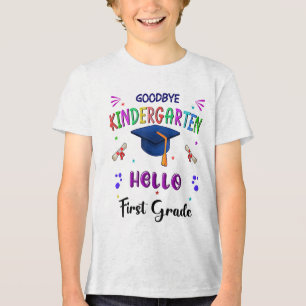 Camiseta Adeus Graduação Do Jardim De Infância Cl 2025 1rua