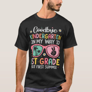 Camiseta Adeus Jardim de Infância Alô, Graduação Da Série 1