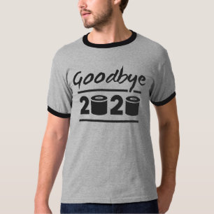 Camiseta Adeus papel higiênico 2020 - acabou finalmente