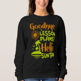 Camiseta Adeus Plano de Lição Olá Sun Tan