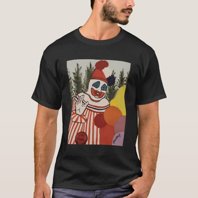 Camiseta Adeus Pogo O Palhaço De Gacy (Frente)