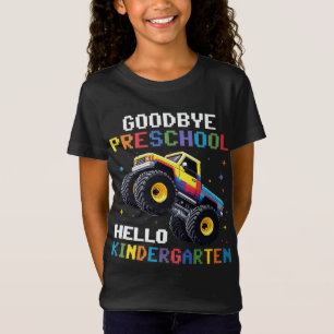 Camiseta Adeus Pré-Escolas Monstro da Formatação T rex