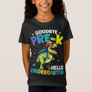 Camiseta Adeus Pré-graduação Dinossauro T rex