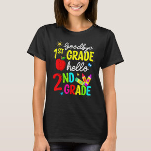 Camiseta Adeus Primeiro Grau de Alô, segundo Feliz 1rua Dia