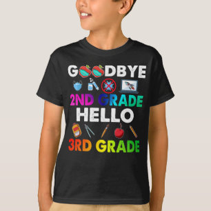 Camiseta Adeus segundo Grau Alô, 3º Grau - Engraçado Profes