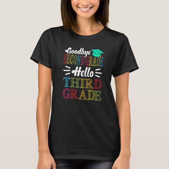 Camiseta Adeus Segundo Grau Alô Terceiro Grau Dia Passado (Frente)