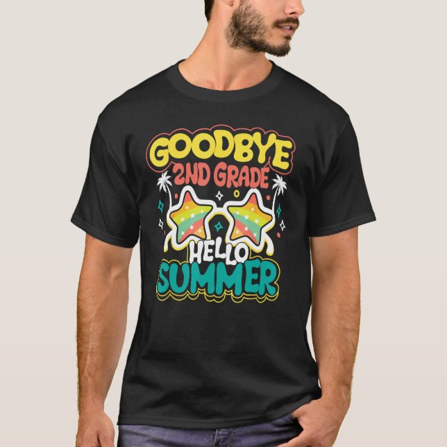 Camiseta Adeus segundo, Grau Alô, Verão Passado (Frente)