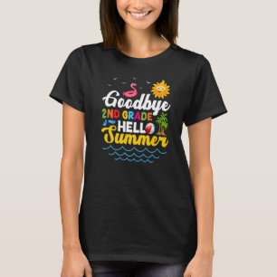 Camiseta Adeus segundo Professora Aluno Crianças Alô Almoço
